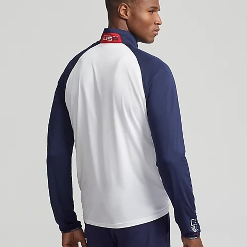 Ralph Lauren White and Navy Men's Jersey - Picture 2 of 11
